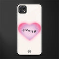 cancer minimalistic back phone cover | glass case for samsung galaxy f42
