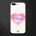 cancer minimalistic glass case for iphone 7 plus image