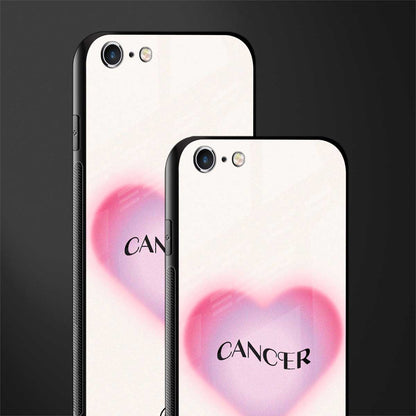 cancer minimalistic glass case for iphone 6 image-2