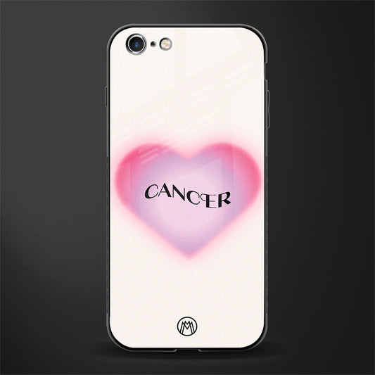 cancer minimalistic glass case for iphone 6 plus image