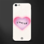 cancer minimalistic glass case for iphone 6s image