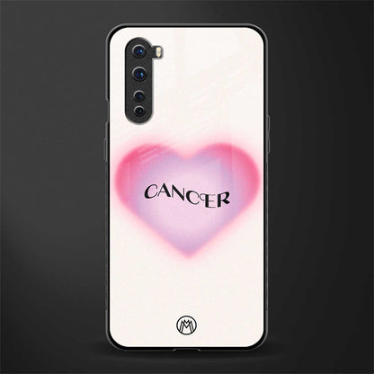 cancer minimalistic glass case for oneplus nord ac2001 image