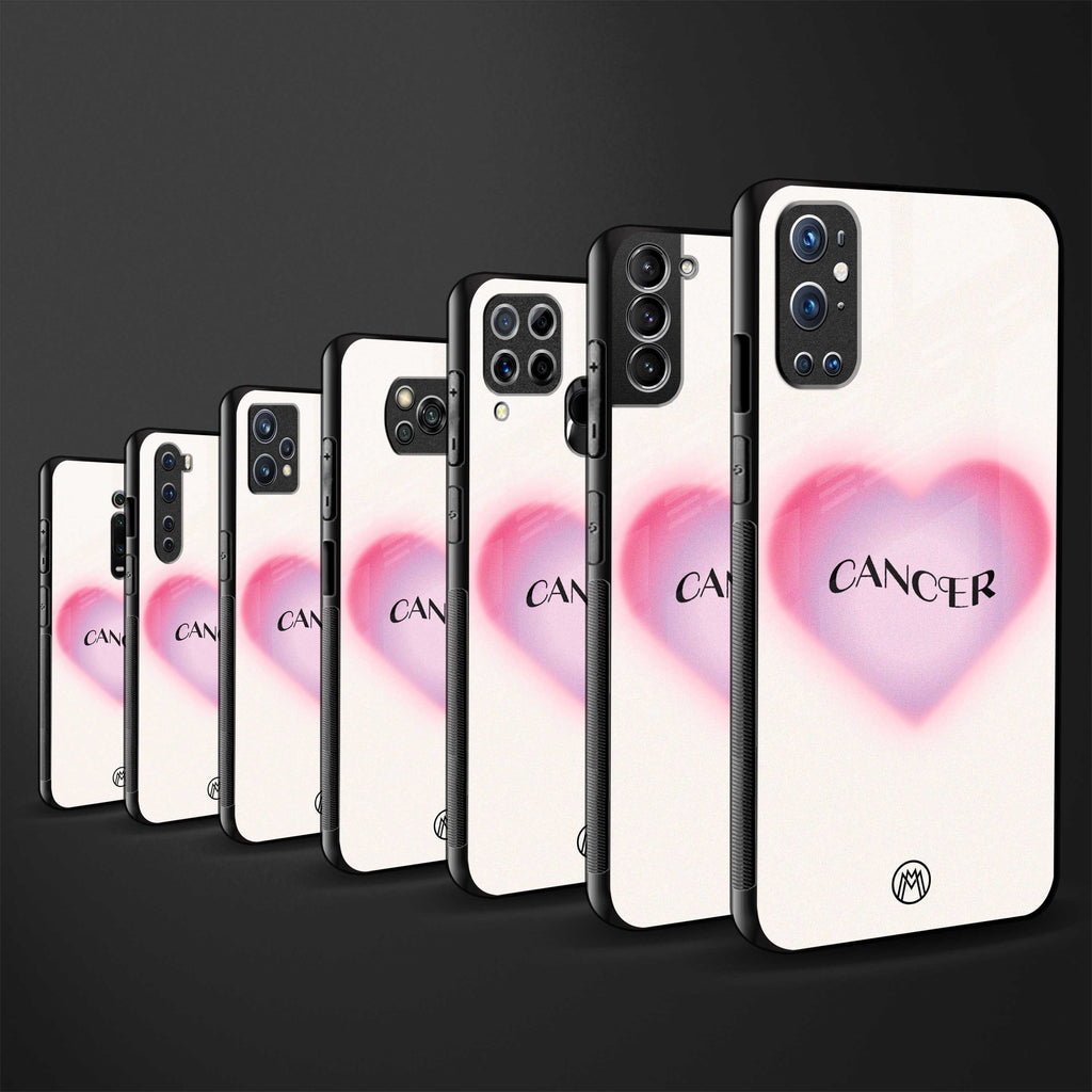 cancer minimalistic glass case for redmi 9 power image-3