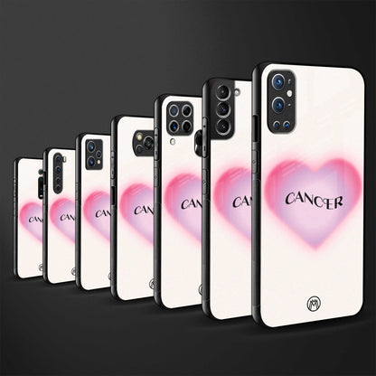cancer minimalistic glass case for vivo y20 image-3