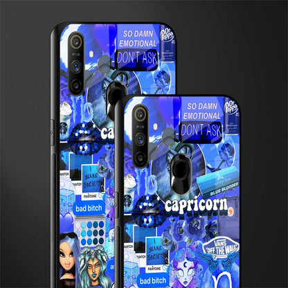 capricorn aesthetic collage glass case for realme narzo 20a image-2