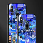capricorn aesthetic collage glass case for vivo v15 image-2