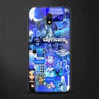 capricorn aesthetic collage glass case for redmi 8a image