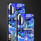 capricorn aesthetic collage glass case for realme xt image-2