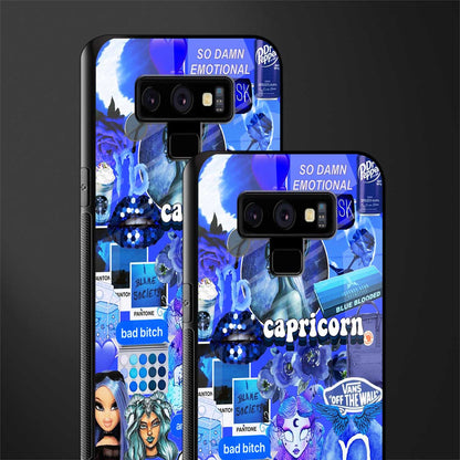 capricorn aesthetic collage glass case for samsung galaxy note 9 image-2