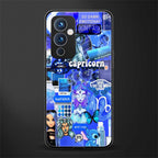 capricorn aesthetic collage back phone cover | glass case for oneplus 9