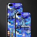 capricorn aesthetic collage glass case for iphone 7 plus image-2