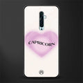 capricorn minimalistic glass case for oppo reno 2f image