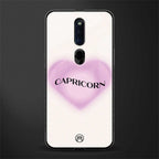 capricorn minimalistic glass case for oppo f11 pro image