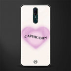 capricorn minimalistic glass case for oppo f11 image