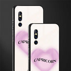 capricorn minimalistic glass case for vivo v15 pro image-2