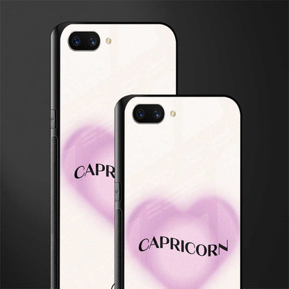 capricorn minimalistic glass case for realme c1 image-2