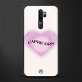 capricorn minimalistic glass case for oppo a5 2020 image