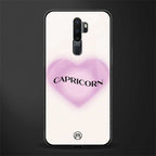capricorn minimalistic glass case for oppo a5 2020 image
