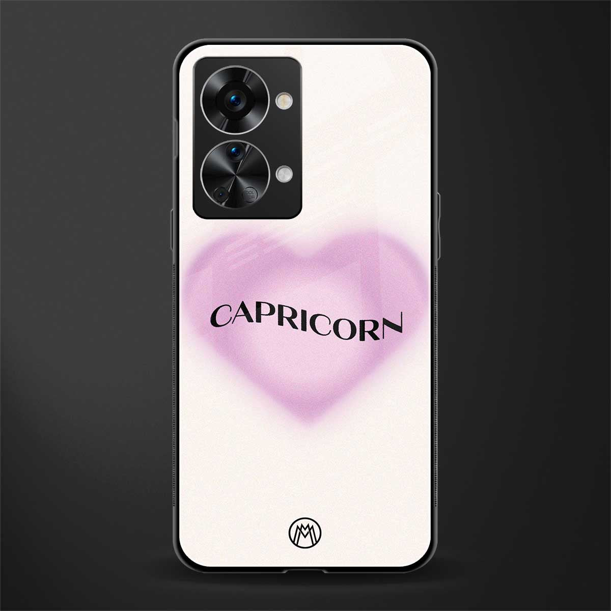 capricorn minimalistic glass case for phone case | glass case for oneplus nord 2t 5g