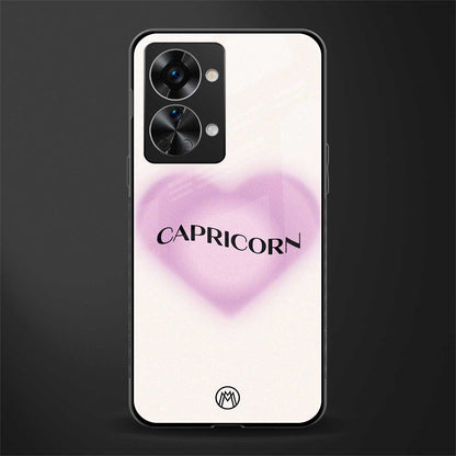 capricorn minimalistic glass case for phone case | glass case for oneplus nord 2t 5g