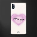 capricorn minimalistic glass case for vivo y91i image