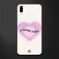 capricorn minimalistic glass case for vivo v11 pro image