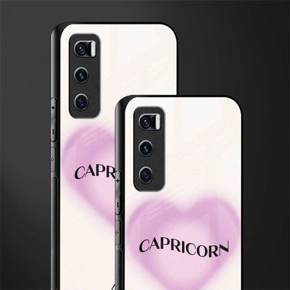 capricorn minimalistic glass case for vivo v20 se image-2