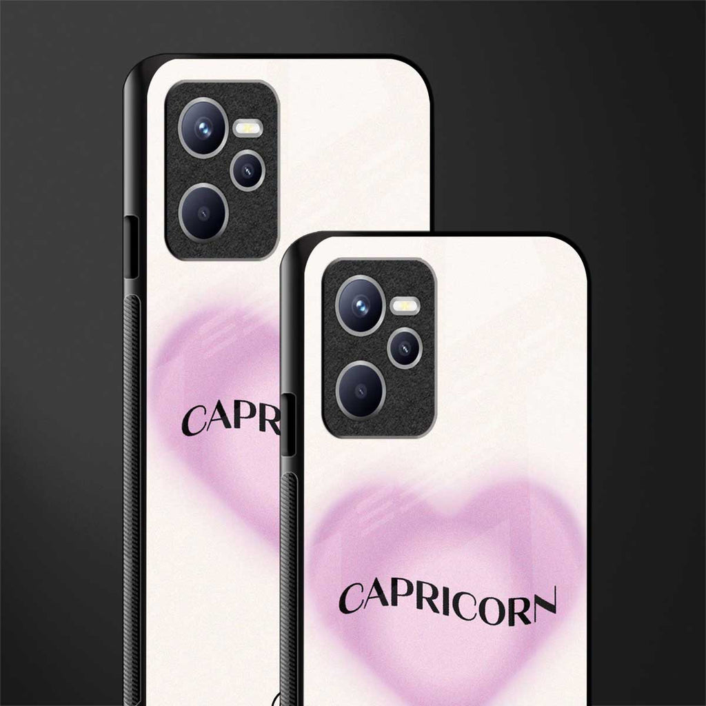 capricorn minimalistic glass case for realme c35 image-2
