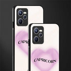capricorn minimalistic glass case for realme c35 image-2