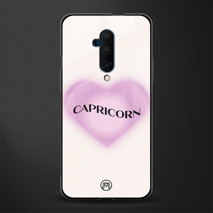 capricorn minimalistic glass case for oneplus 7t pro image