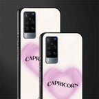 capricorn minimalistic glass case for vivo x60 image-2
