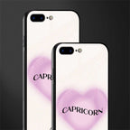 capricorn minimalistic glass case for iphone 8 plus image-2