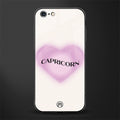 capricorn minimalistic glass case for iphone 6 plus image
