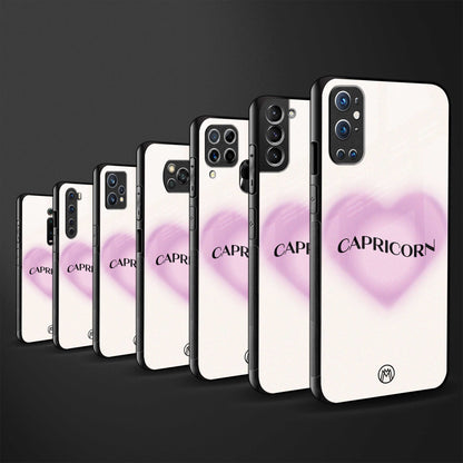 capricorn minimalistic glass case for samsung galaxy a71 image-3