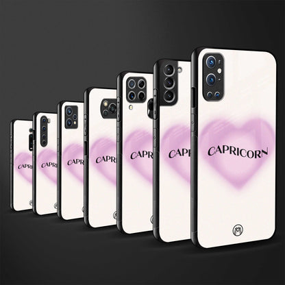 capricorn minimalistic glass case for iphone xs max image-3