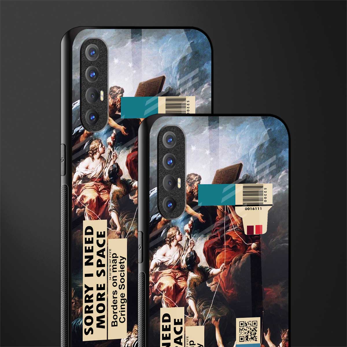 carlevanloo glass case for oppo reno 3 pro image-2