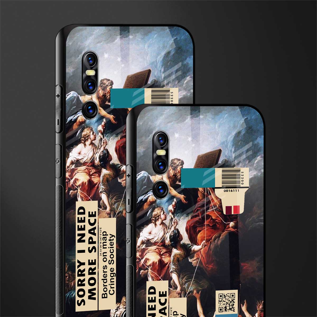 carlevanloo glass case for vivo v15 pro image-2