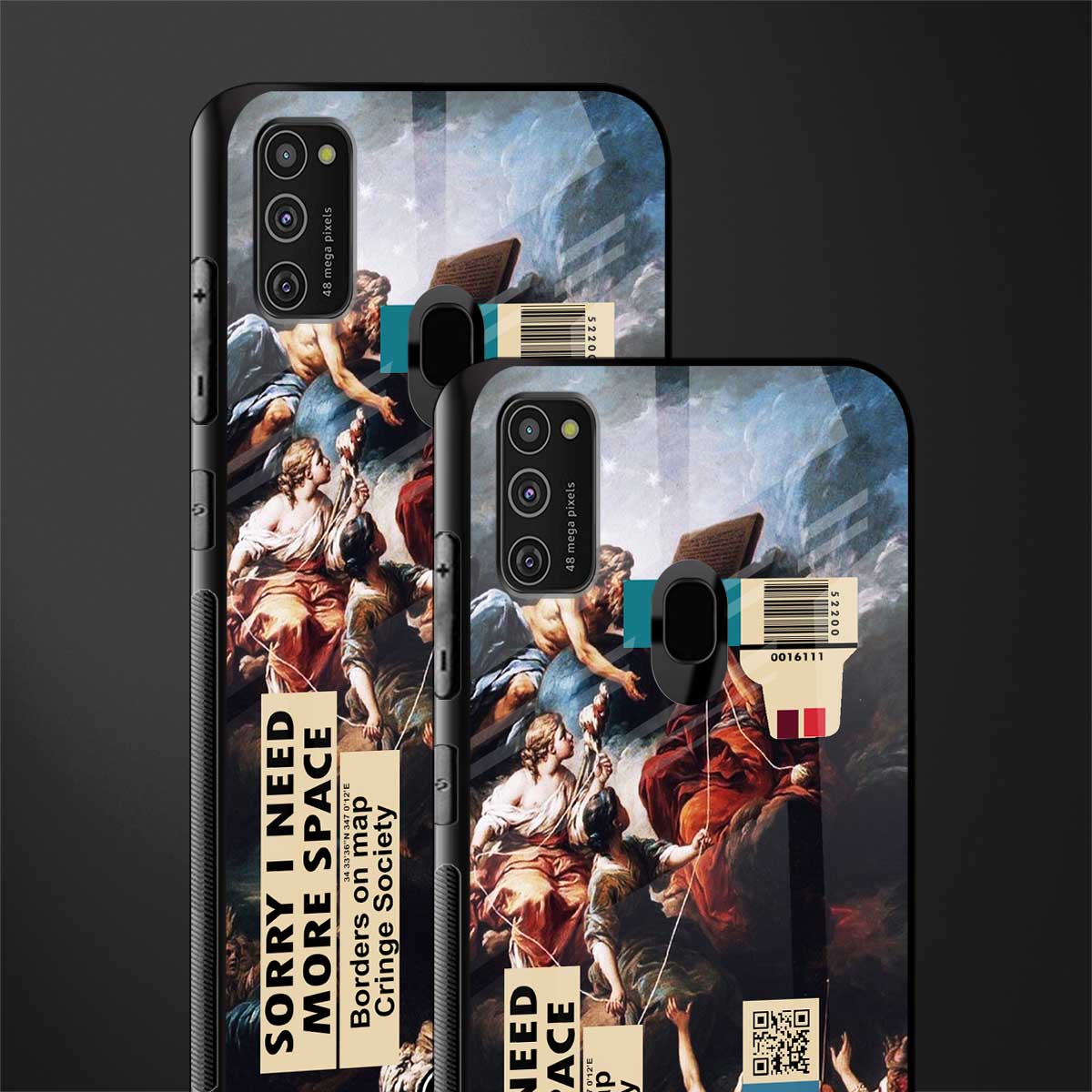 carlevanloo glass case for samsung galaxy m30s image-2