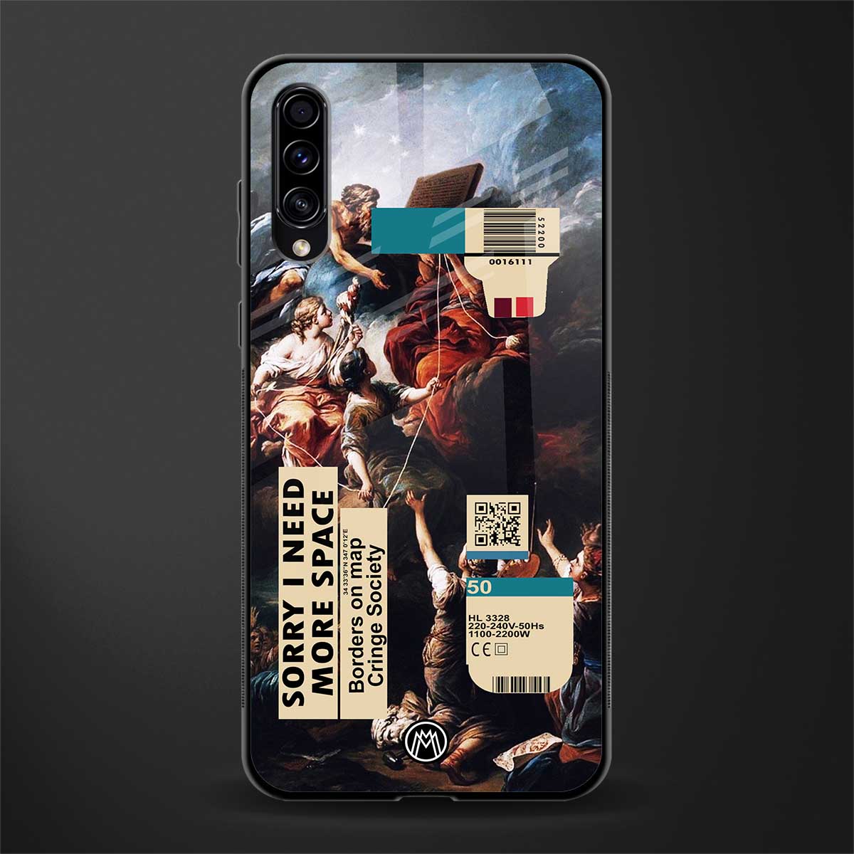 carlevanloo glass case for samsung galaxy a70s image