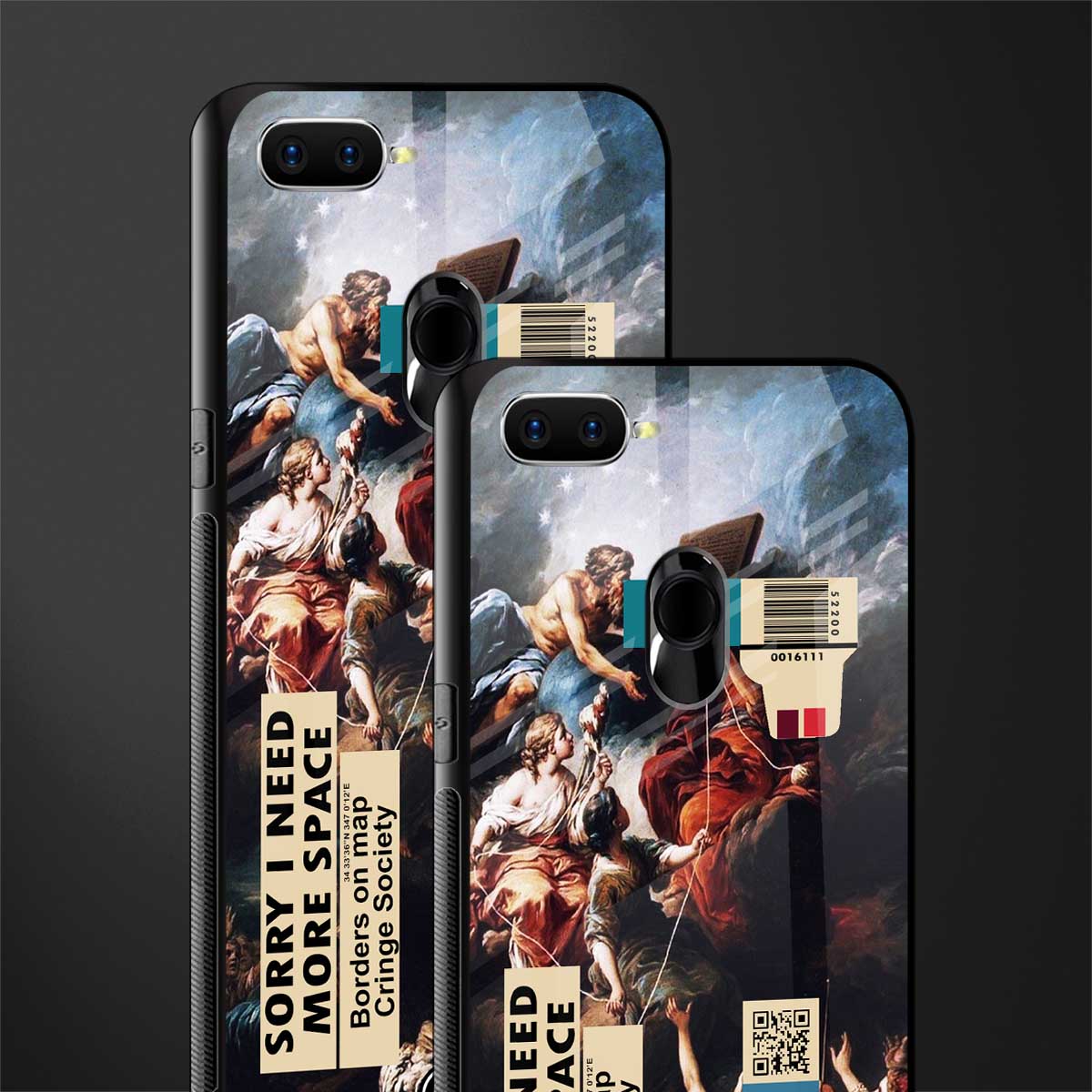 carlevanloo glass case for oppo a7 image-2