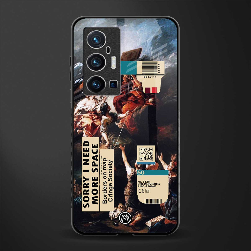 carlevanloo glass case for vivo x70 pro plus image