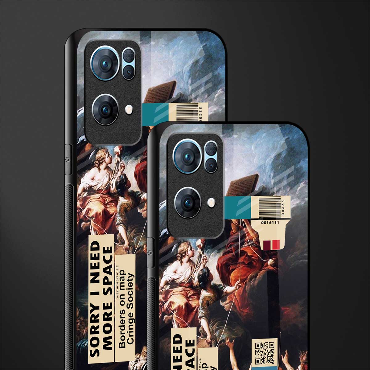 carlevanloo glass case for oppo reno7 pro 5g image-2