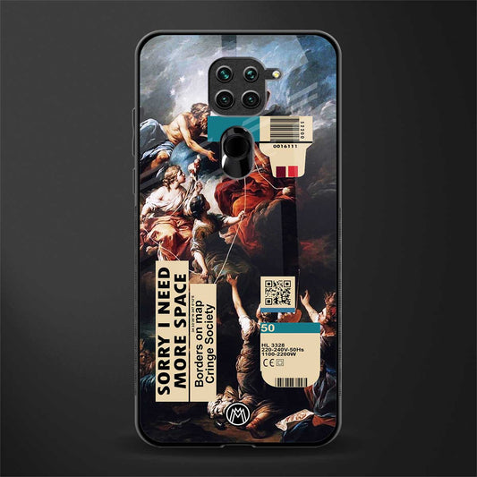 carlevanloo glass case for redmi note 9 image