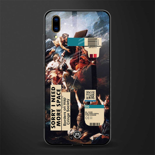 carlevanloo glass case for vivo v11 pro image