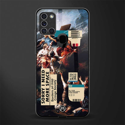 carlevanloo glass case for samsung galaxy a21s image