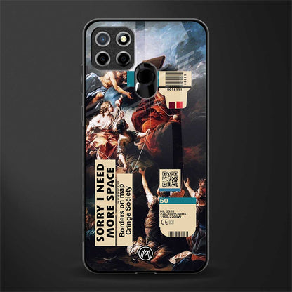 carlevanloo glass case for realme narzo 30a image