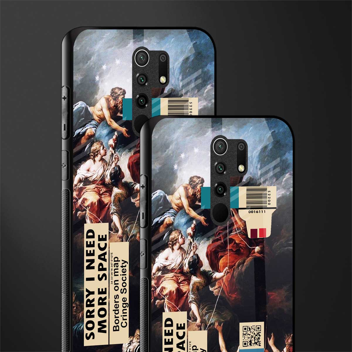 carlevanloo glass case for poco m2 image-2