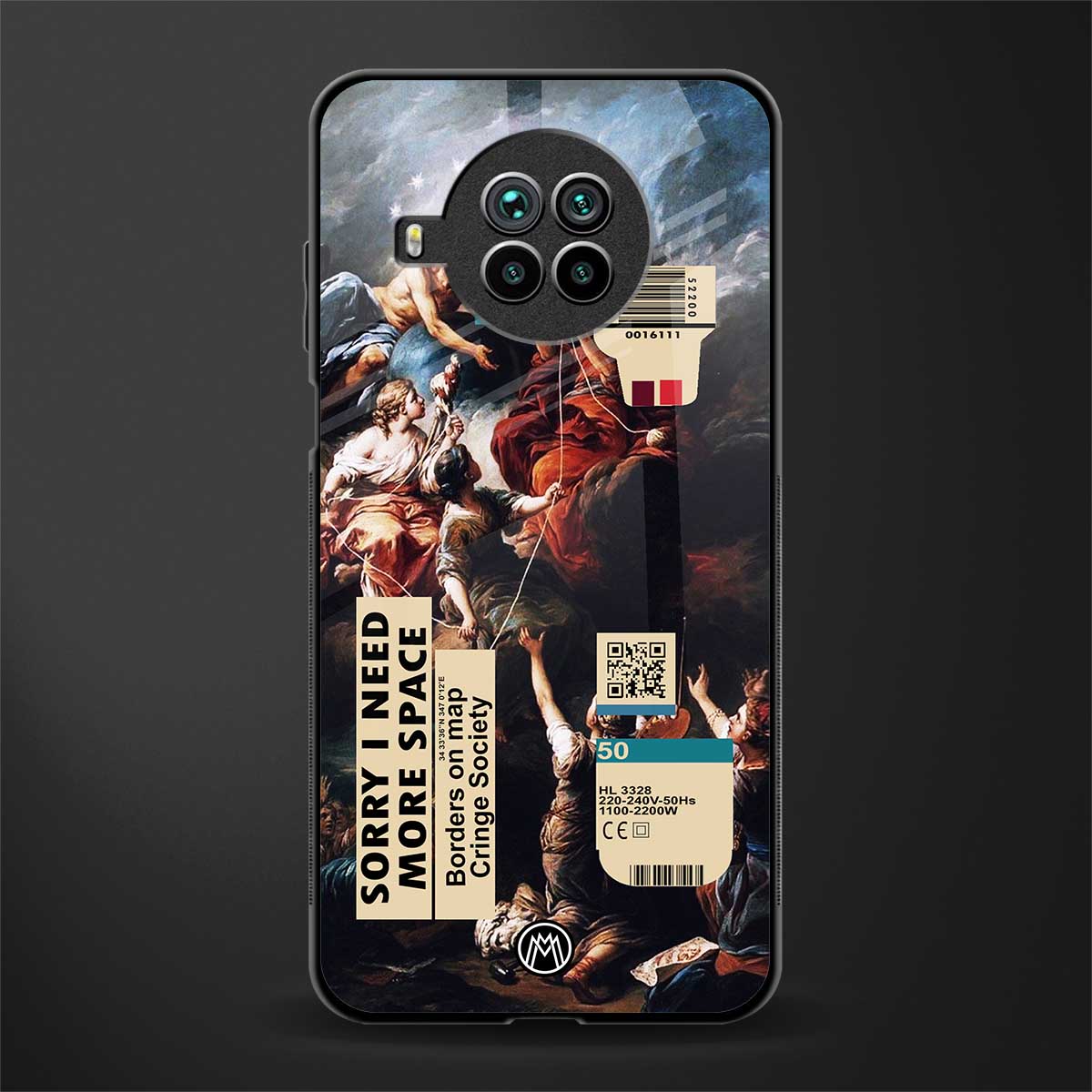 carlevanloo glass case for mi 10i image