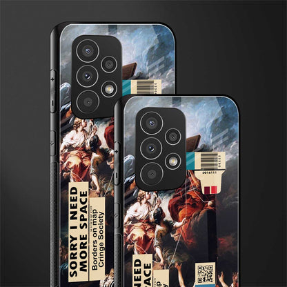 carlevanloo back phone cover | glass case for samsung galaxy a73 5g