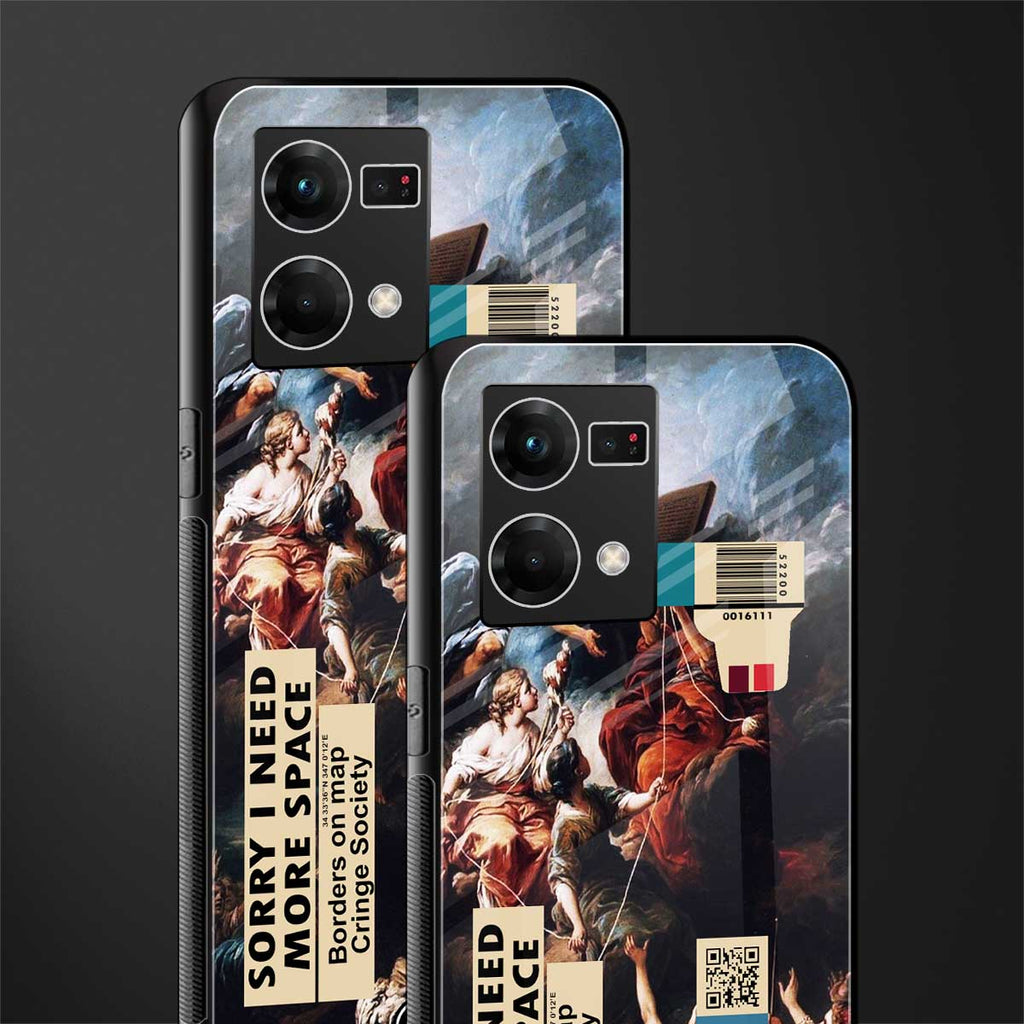 carlevanloo back phone cover | glass case for oppo f21 pro 4g